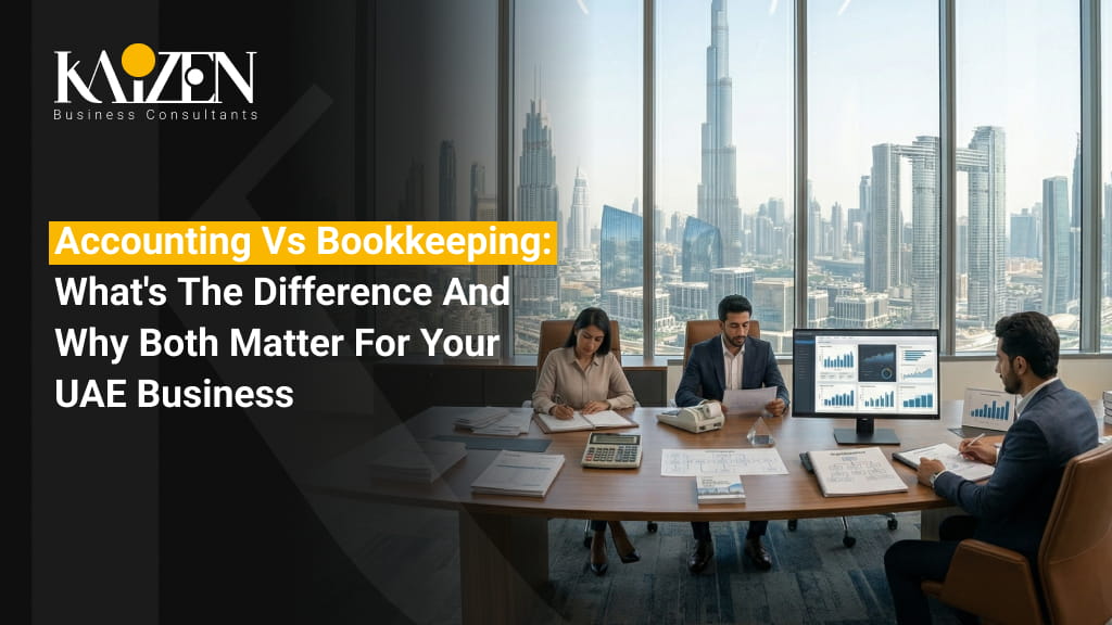accounting vs bookkeeping UAE