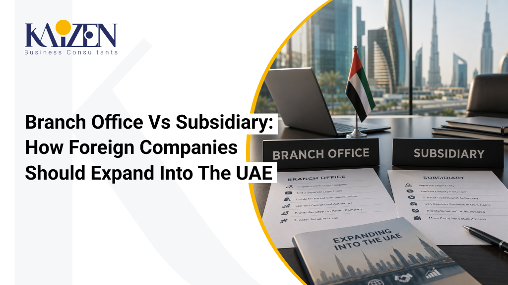 branch office vs subsidiary UAE comparison