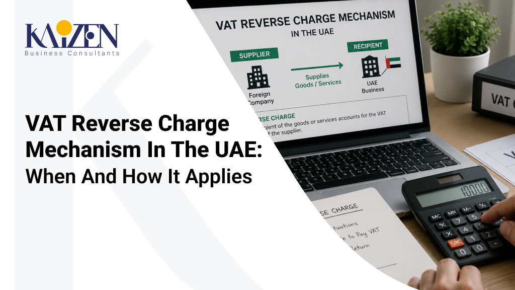 VAT reverse charge mechanism UAE process flow